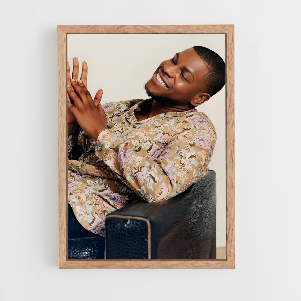 ap-john boyega-4 cadre Bois clair