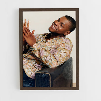 ap-john boyega-4 cadre Bois foncé