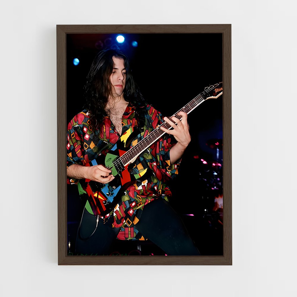 ap-john petrucci-2 cadre Bois foncé