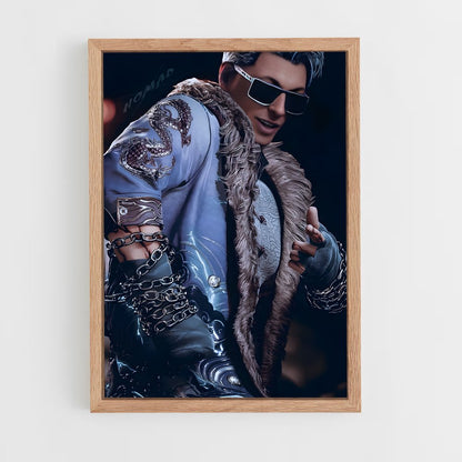 ap-johnny cage-3 cadre Bois clair
