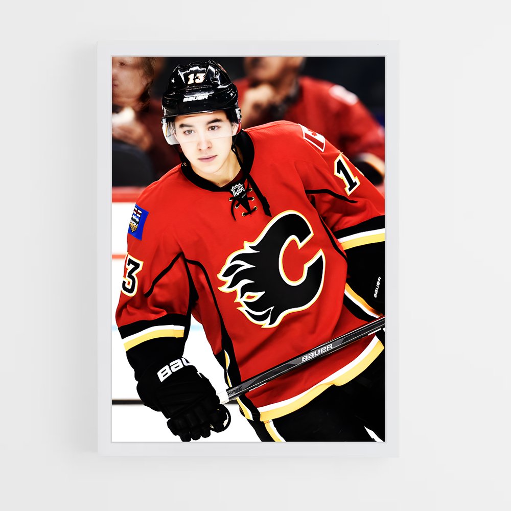 ap-johnny gaudreau-1 cadre Blanc