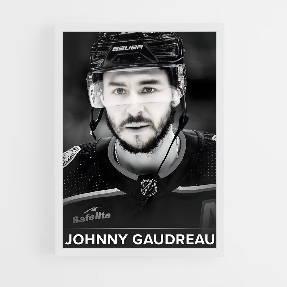 ap-johnny gaudreau-2 cadre Blanc