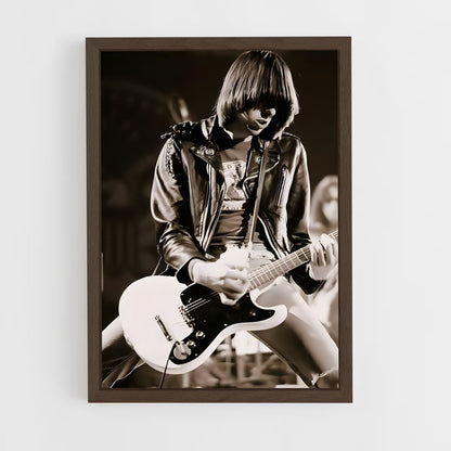 ap-johnny ramone-1 cadre Bois foncé