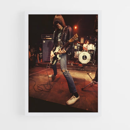 ap-johnny ramone-3 cadre Blanc