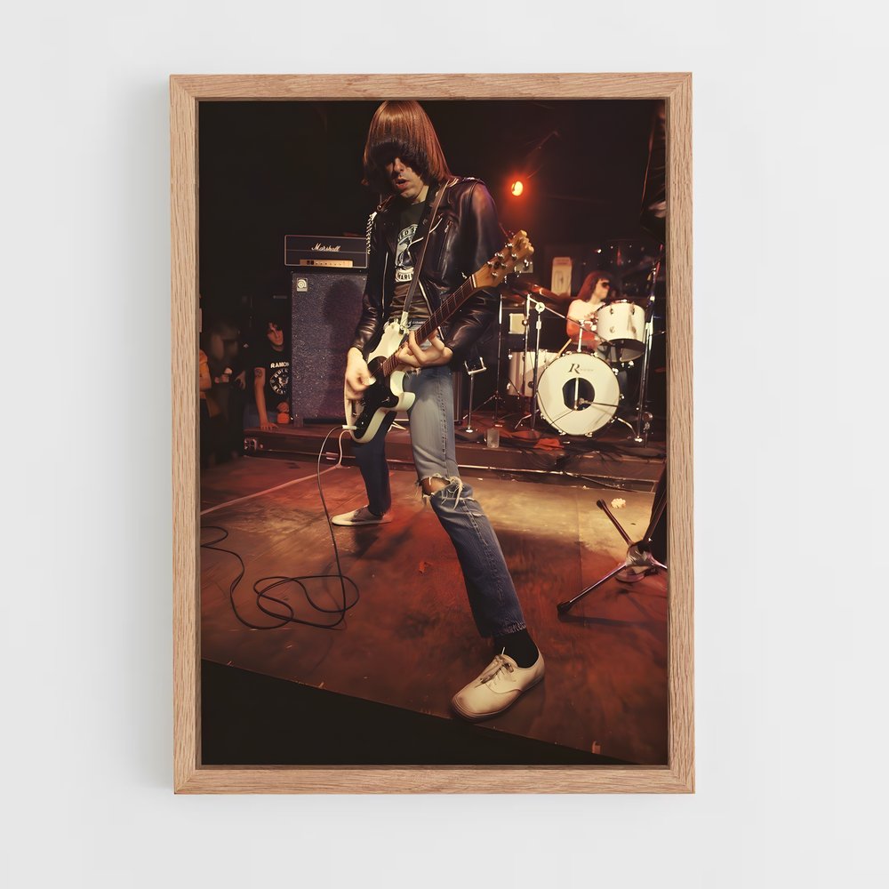 ap-johnny ramone-3 cadre Bois clair
