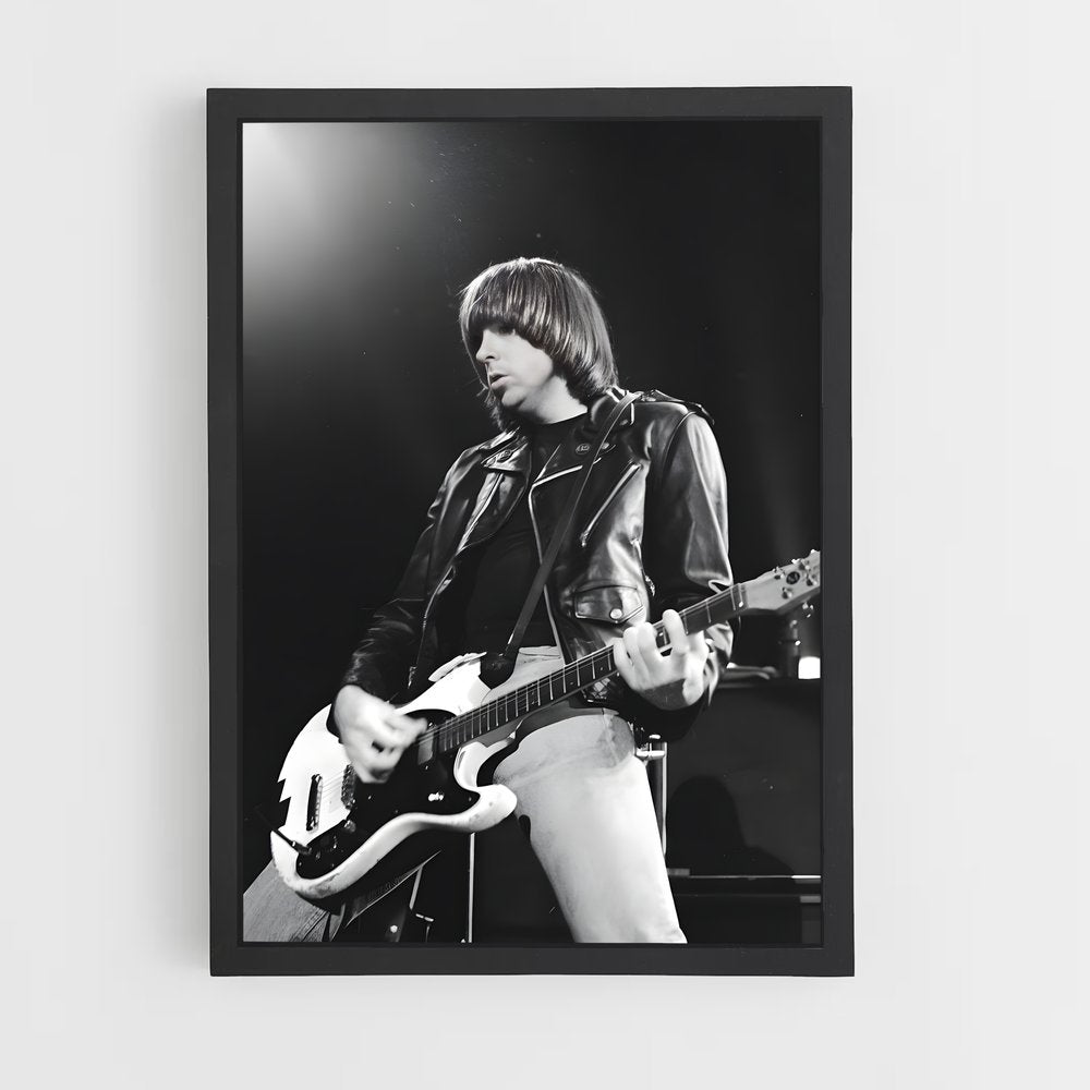 ap-johnny ramone-8 cadre Noir