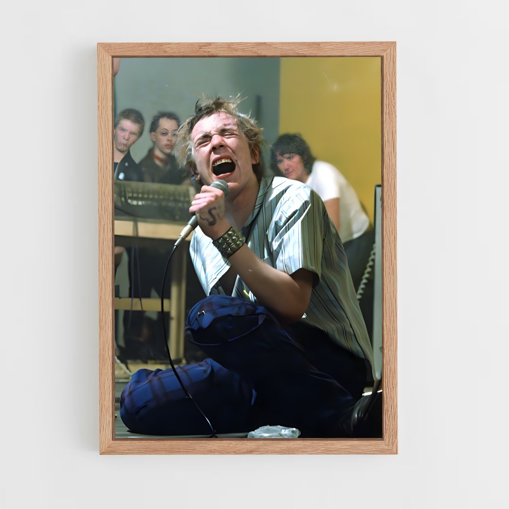 ap-johnny rotten-2 cadre Bois clair