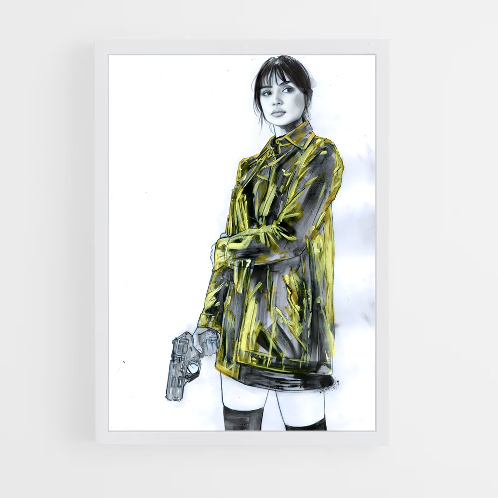 ap-joi blade runner-5 cadre Blanc