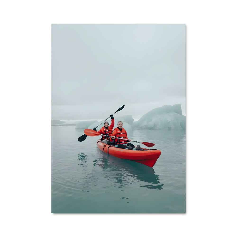 Poster Aventure Glaciaire