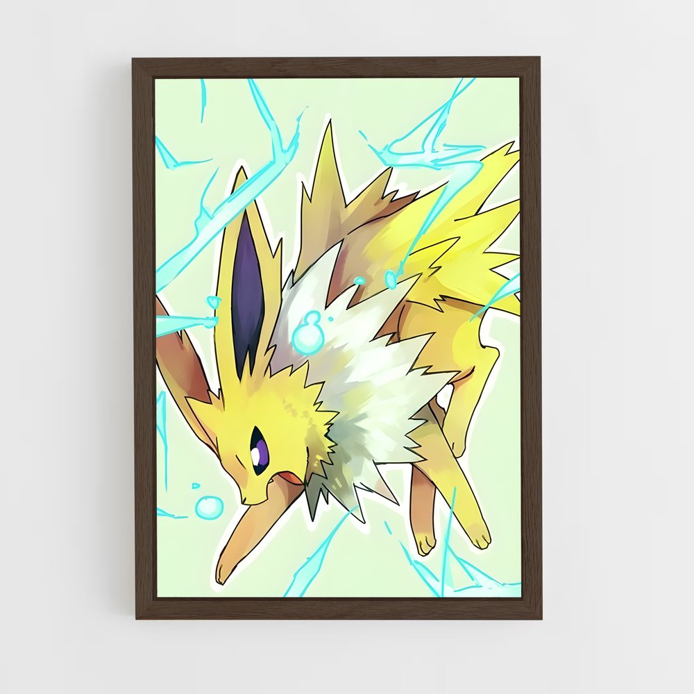 ap-jolteon-2 cadre Bois foncé