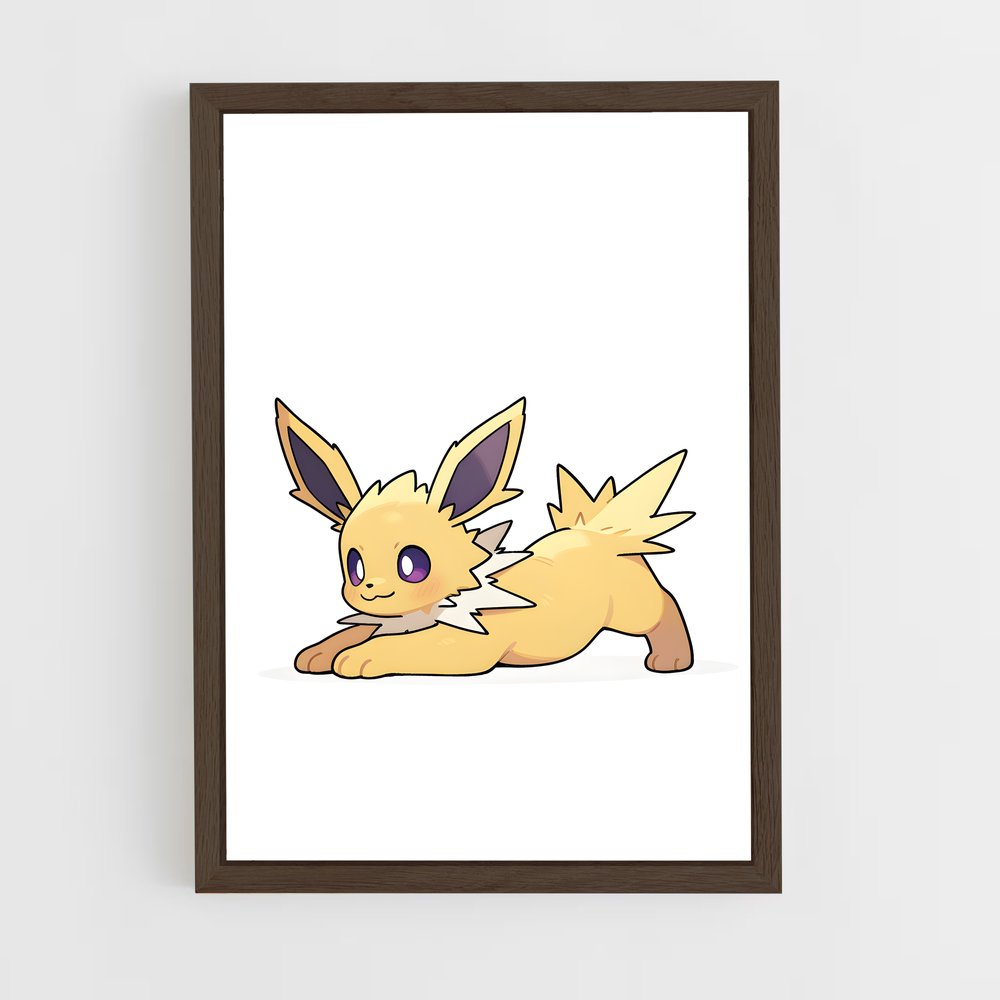 ap-jolteon-6 cadre Bois foncé