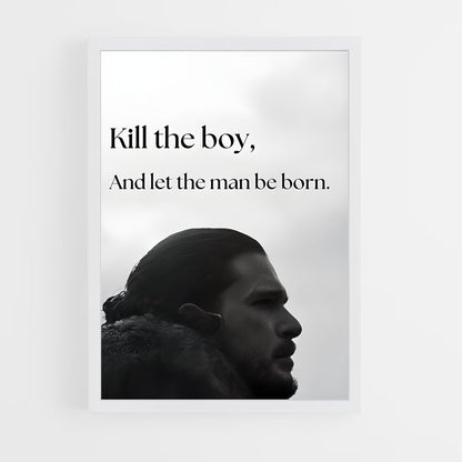 ap-jon snow-4 cadre Blanc
