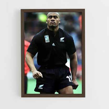 ap-jonah lomu-2 cadre Bois foncé