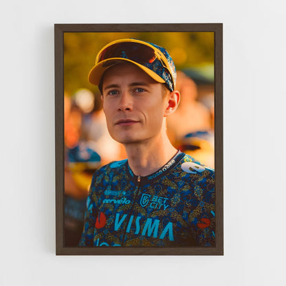 ap-jonas vingegaard-1 cadre Bois foncé
