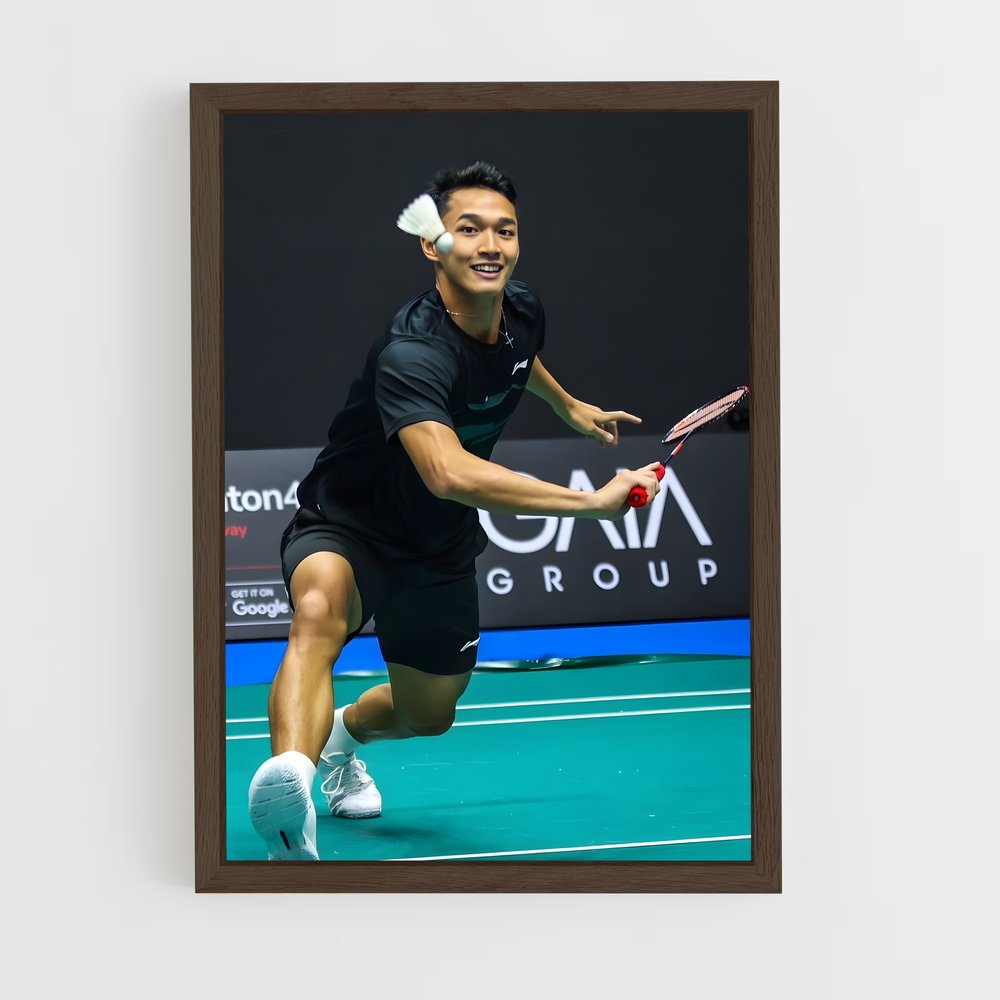 ap-jonatan christie-8 cadre Bois foncé