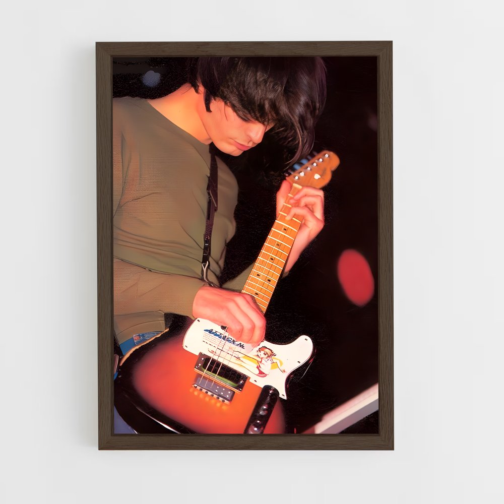ap-jonny greenwood-2 cadre Bois foncé