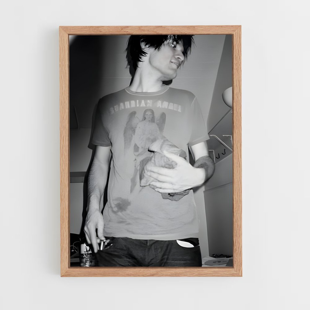 ap-jonny greenwood-7 cadre Bois clair