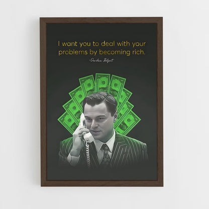 ap-jordan belfort-6 cadre Bois foncé