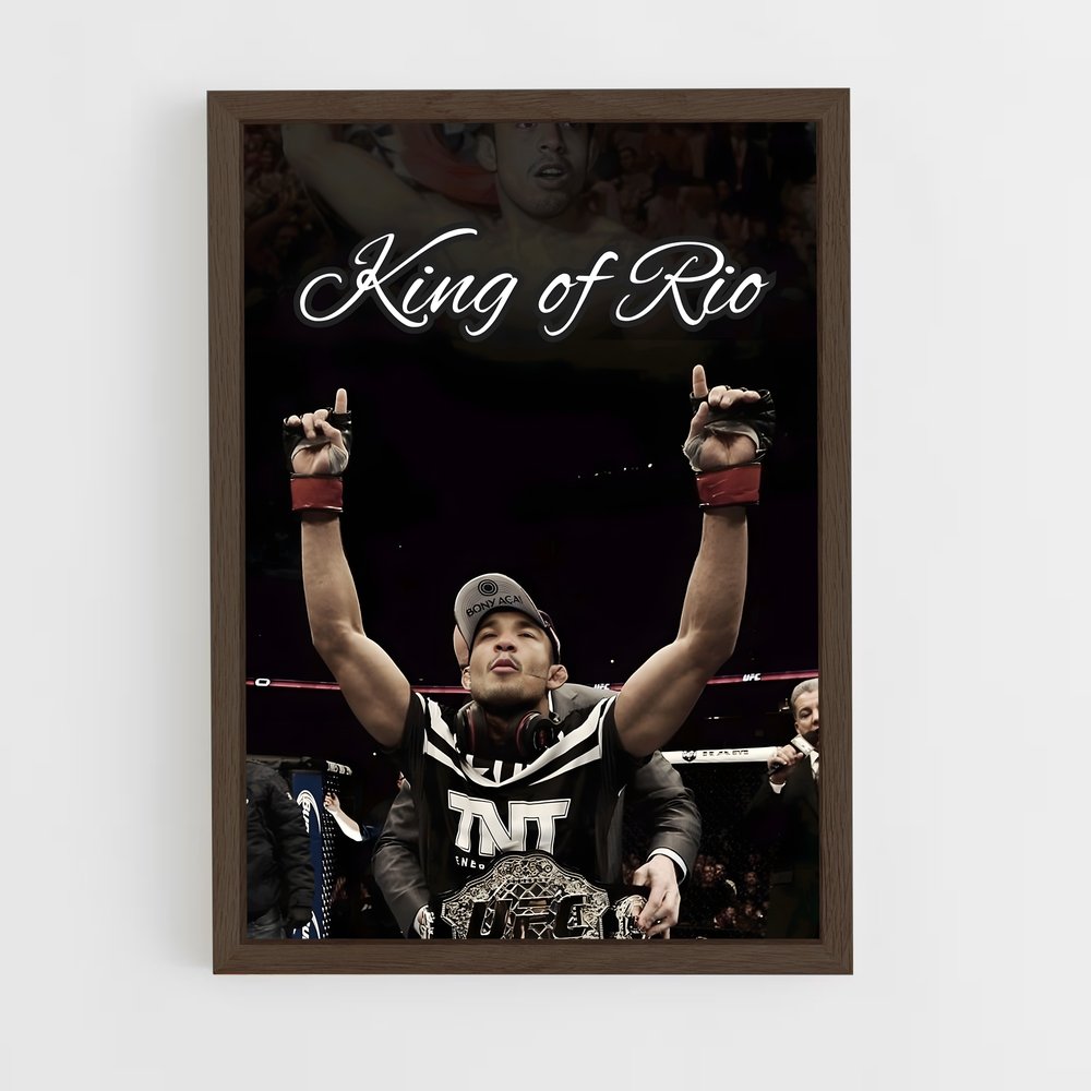 ap-jose aldo-4 cadre Bois foncé