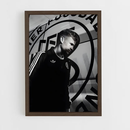 ap-joshua kimmich-12 cadre Bois foncé