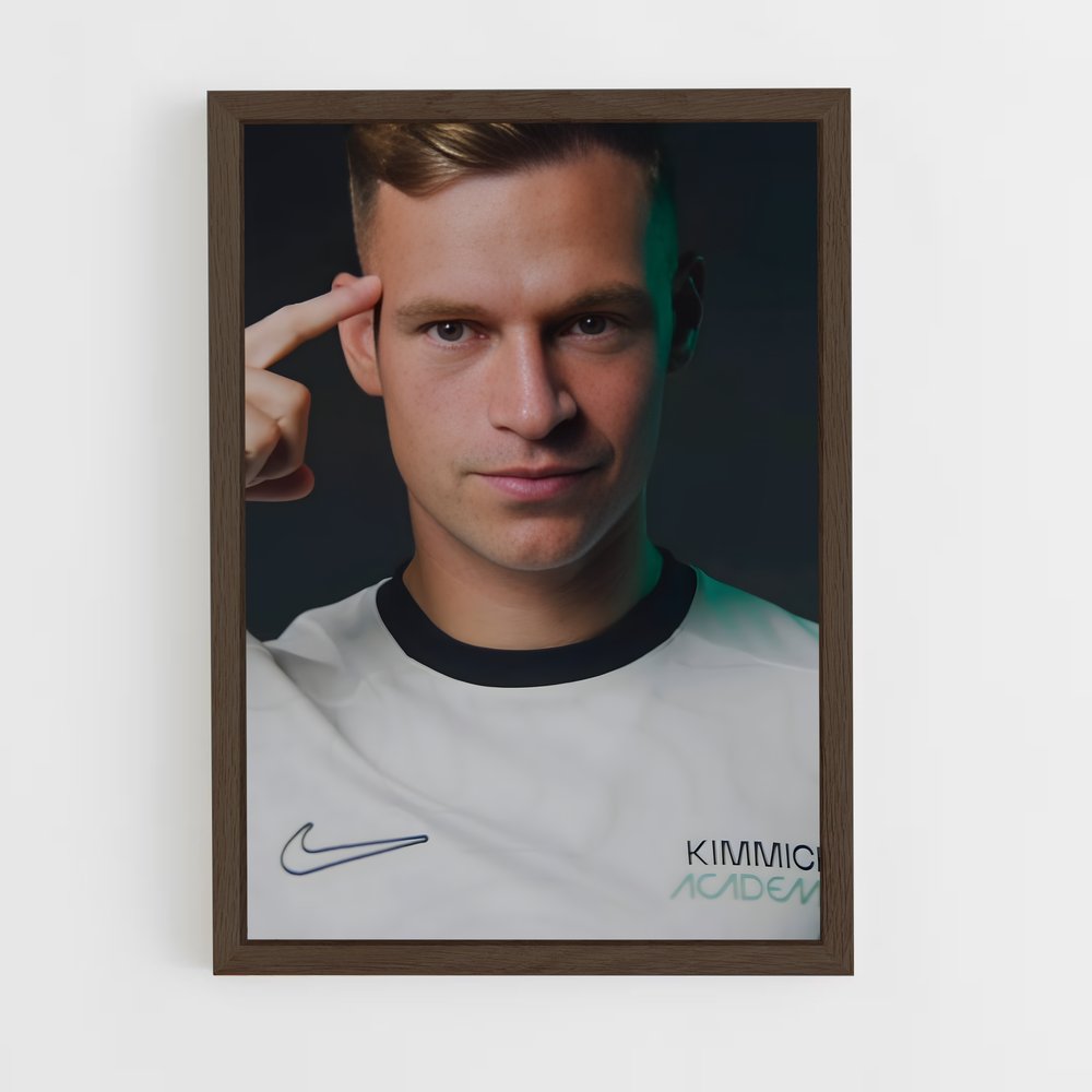 ap-joshua kimmich-9 cadre Bois foncé