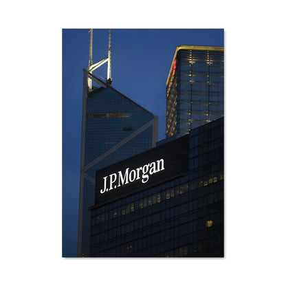 Poster Skyline J.P. Morgan