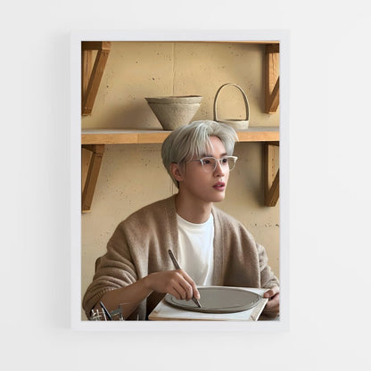 ap-ju haknyeon-1 cadre Blanc