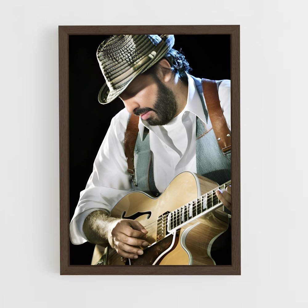 ap-juan luis guerra-7 cadre Bois foncé