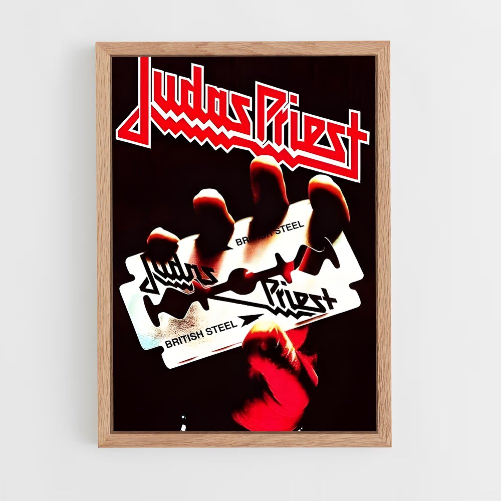 ap-judas priest-2 cadre Bois clair
