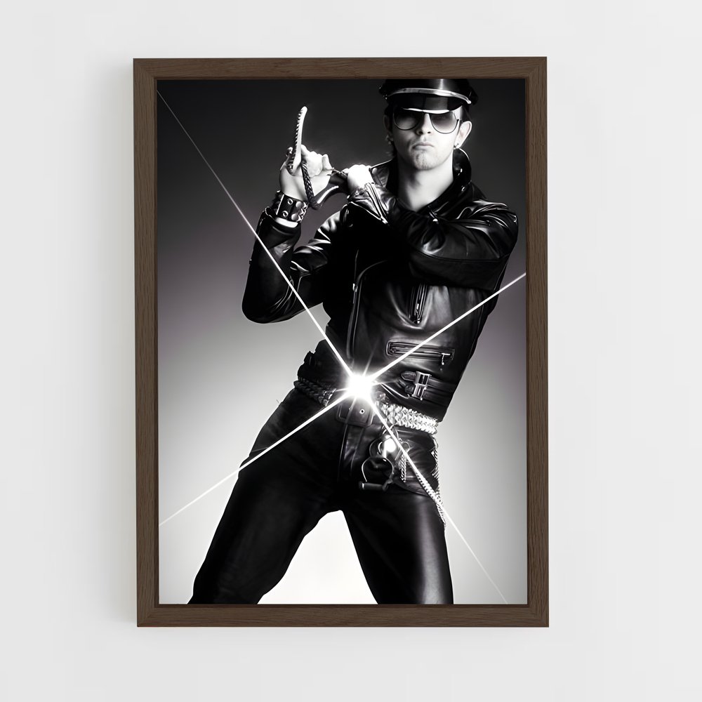 ap-judas priest-8 cadre Bois foncé