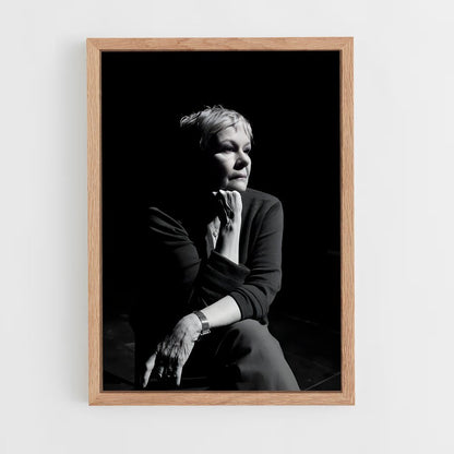 ap-judi dench-5 cadre Bois clair