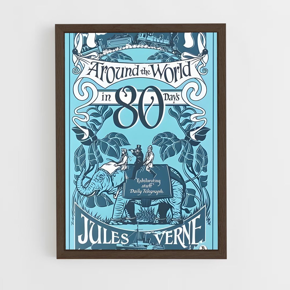 ap-jules verne-11 cadre Bois foncé