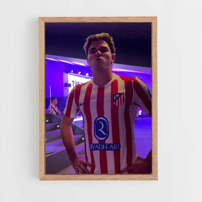 ap-julian alvarez-4 cadre Bois clair