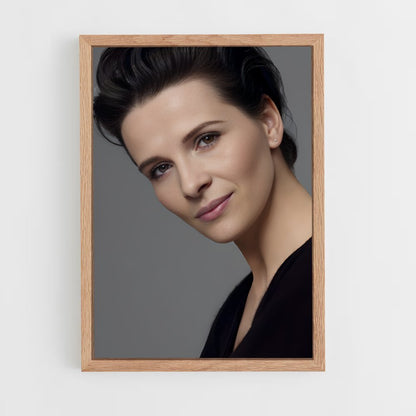 ap-juliette binoche-1 cadre Bois clair