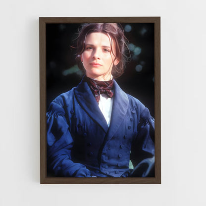 ap-juliette binoche-2 cadre Bois foncé