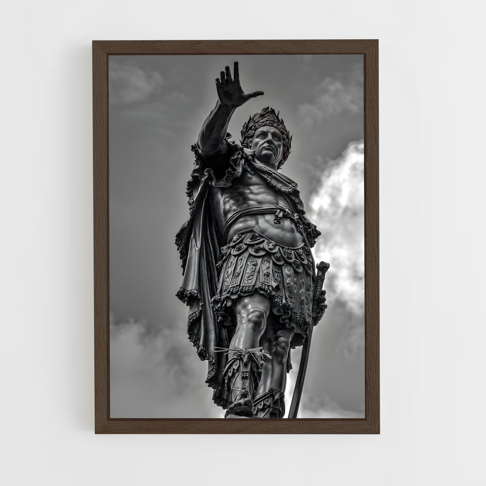ap-julius caesar-4 cadre Bois foncé