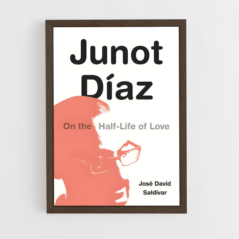 ap-junot diaz-3 cadre Bois foncé