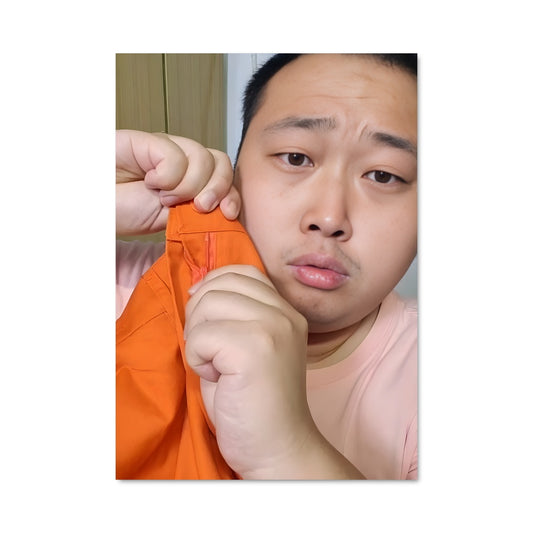 Poster La Chemise Orange