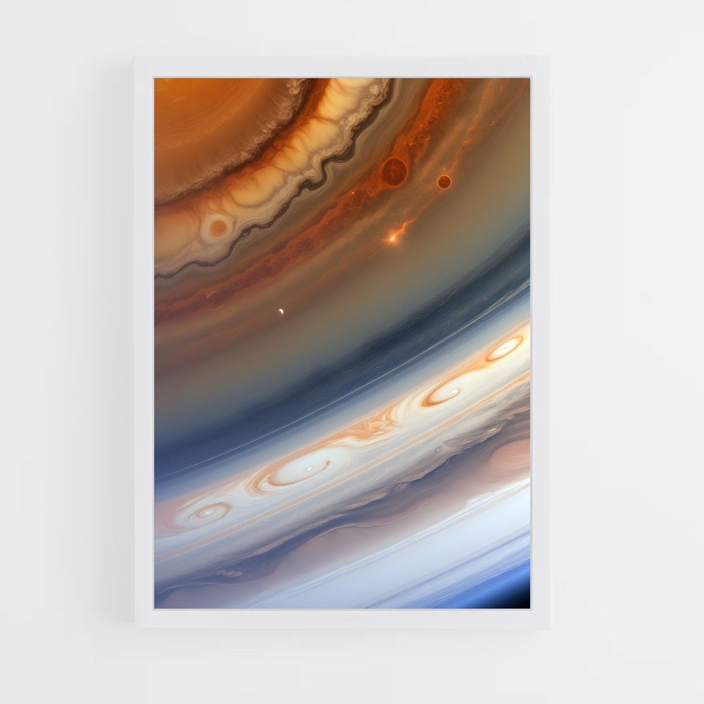 ap-jupiter red spot-6 cadre Blanc