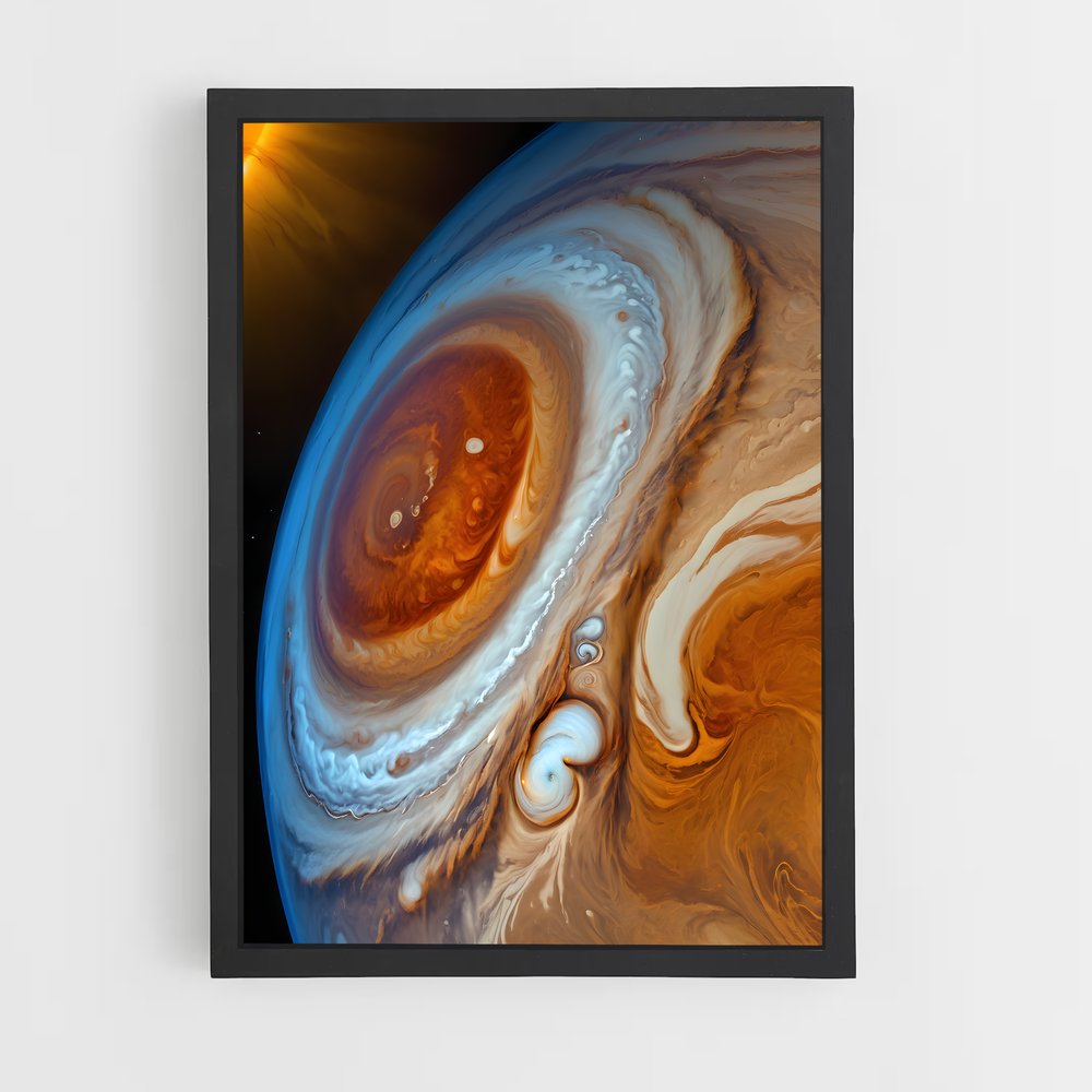 ap-jupiter red spot-8 cadre Noir