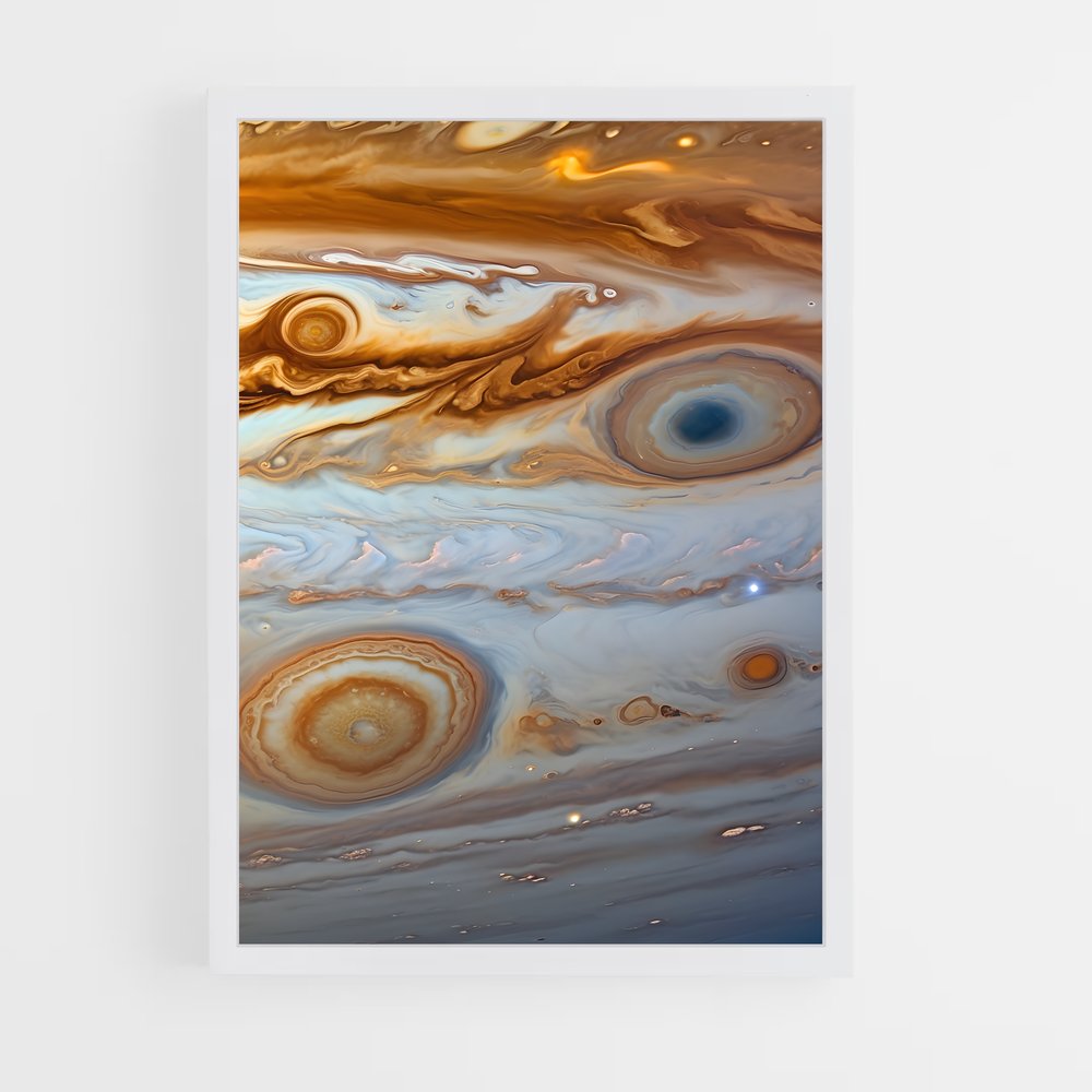 ap-jupiter red spot-9 cadre Blanc