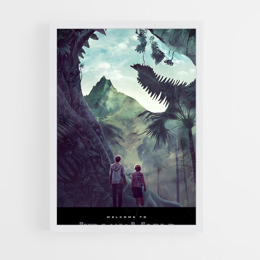 ap-jurassic park-7 cadre Blanc