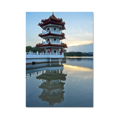 Poster Reflet de Pagode