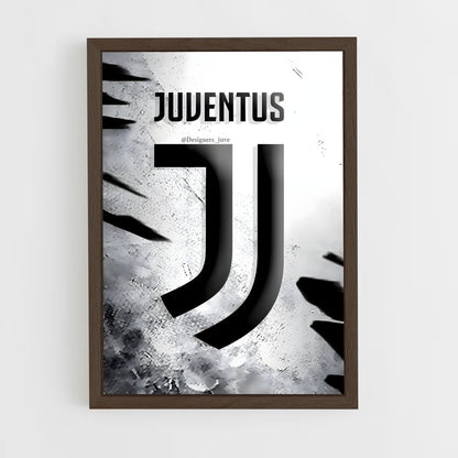 ap-juventus fc-12 cadre Bois foncé