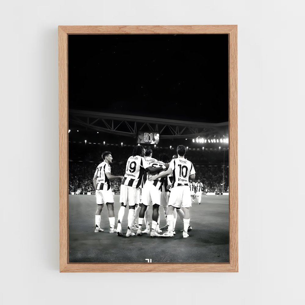 ap-juventus fc-13 cadre Bois clair