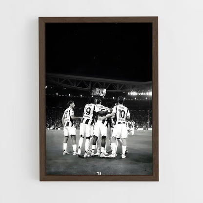 ap-juventus fc-13 cadre Bois foncé