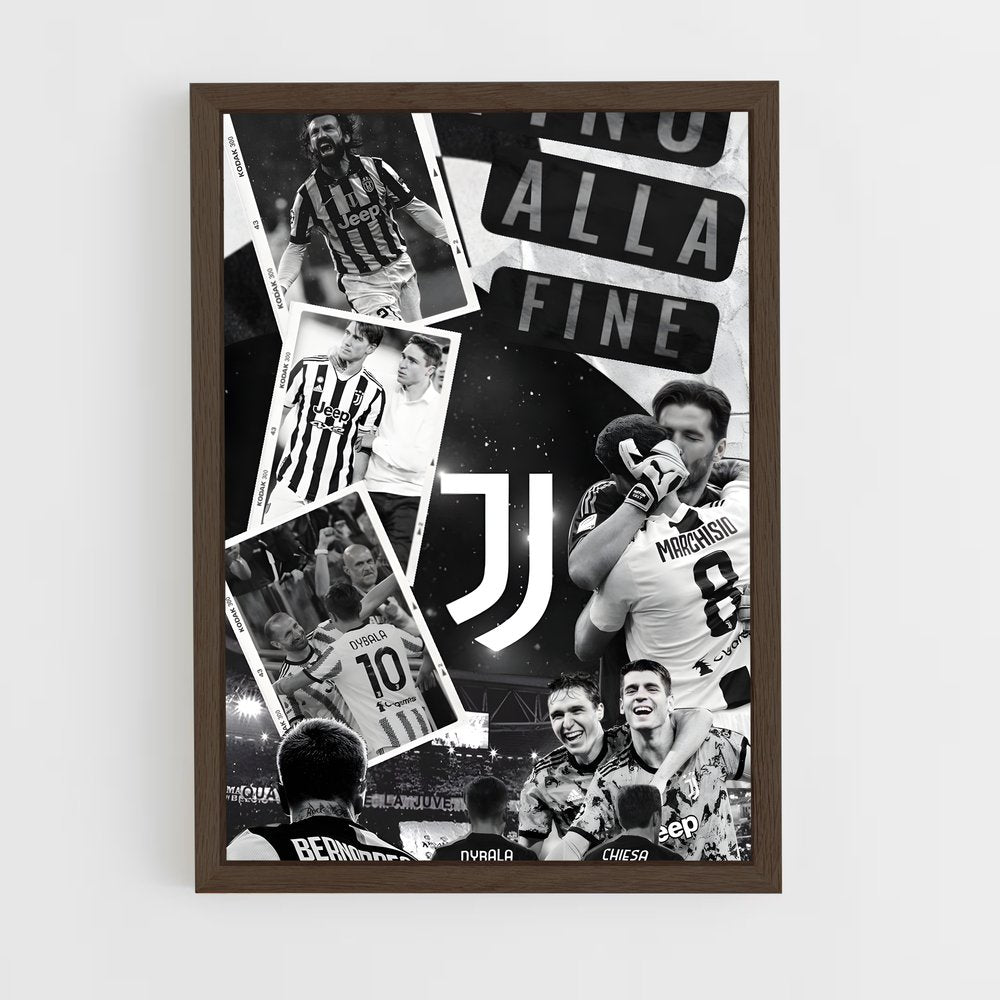 ap-juventus fc-18 cadre Bois foncé