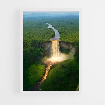 ap-kaieteur falls-1 cadre Blanc