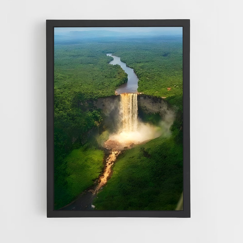 ap-kaieteur falls-1 cadre Noir