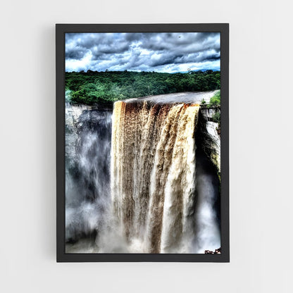 ap-kaieteur falls-2 cadre Noir